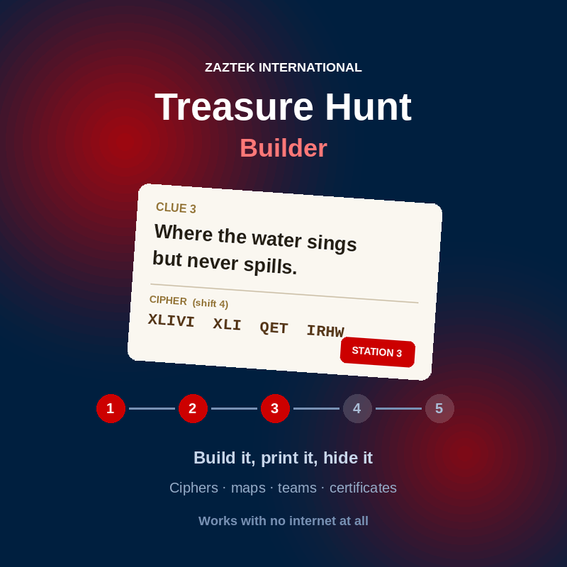 Treasure Hunt Builder